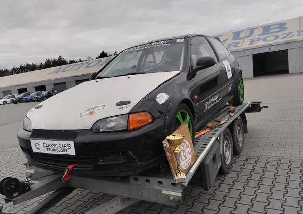 honda zbąszynek Honda Civic cena 29000 przebieg: 280, rok produkcji 1992 z Zbąszynek